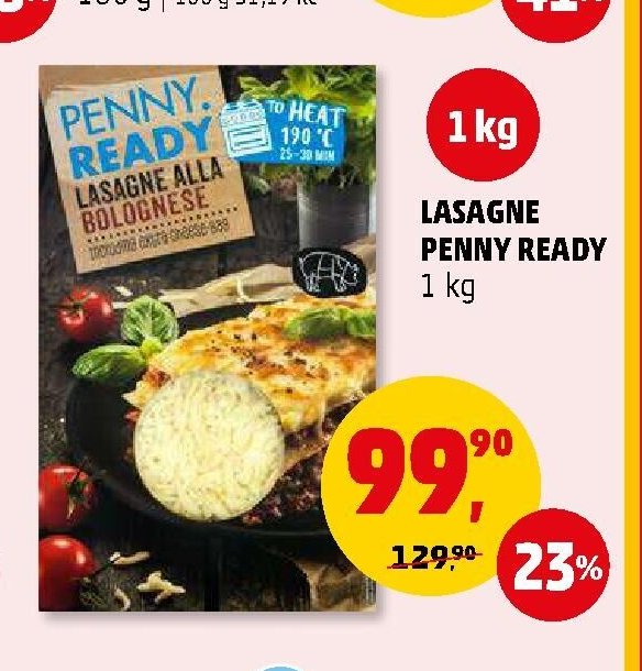 LASAGNE PENNY READY