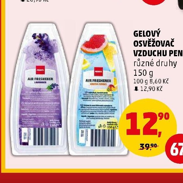 GELOVÝ OSVĚŽOVAČ VZDUCHU PENNY