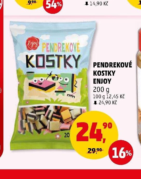 Pendrekové kostky Enjoy