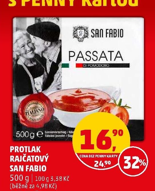Protlak rajčatový San Fabio