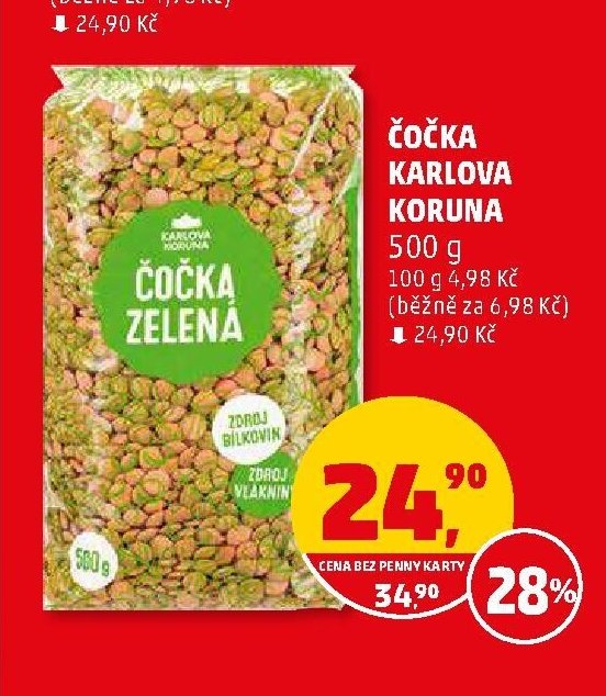 Čočka Karlova Koruna