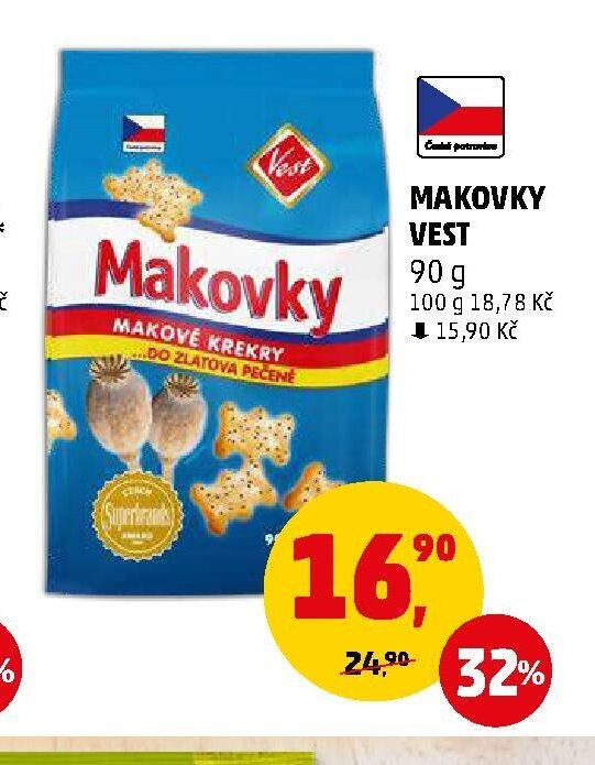 Makovky Vest 90 g