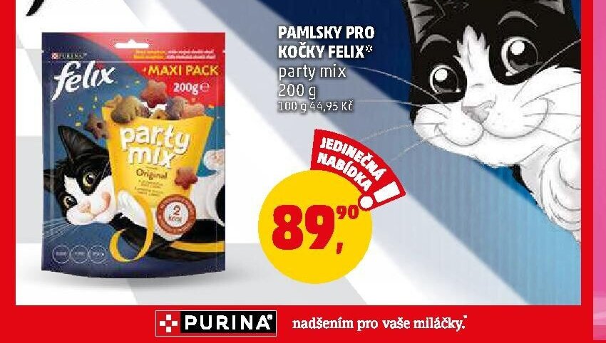 Pamlsky pro kočky Felix
