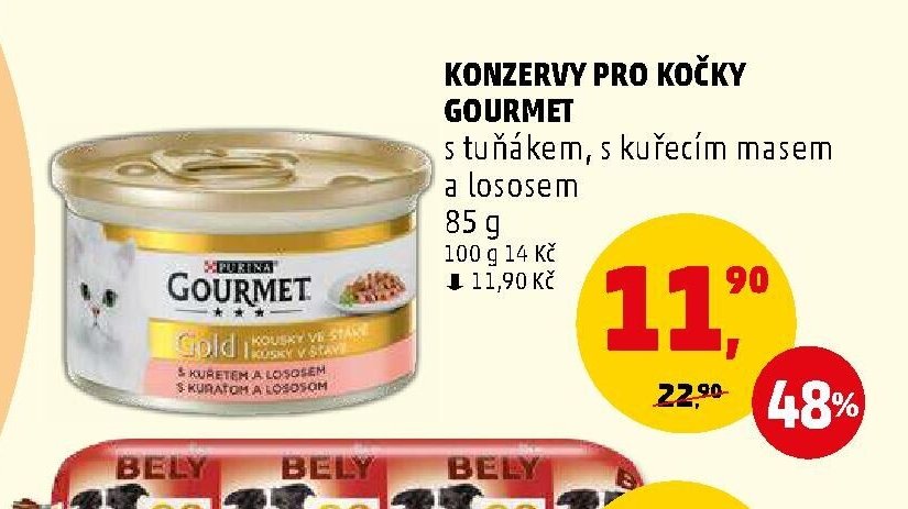 KONZERVY PRO KOČKY GOURMET