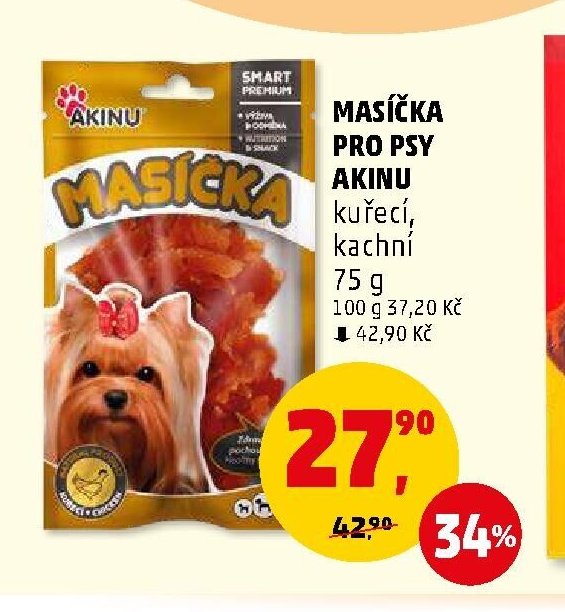 MASÍČKA PRO PSY AKINU