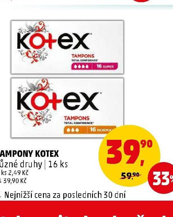 TAMPONY KOTEX