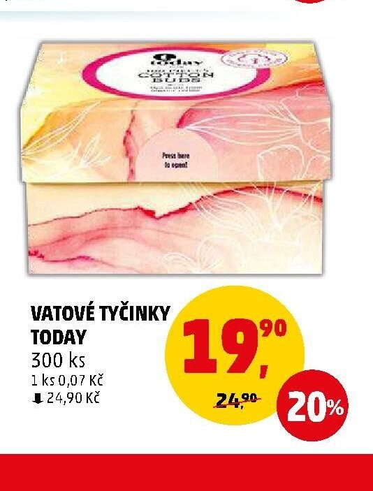 VATOVÉ TYČINKY TODAY