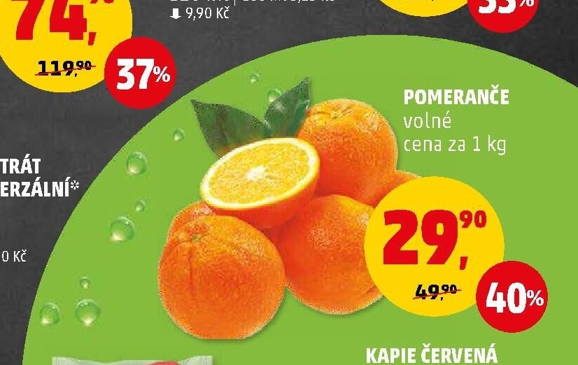 Pomeranče volné