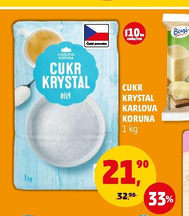Cukr krystal Karlova Koruna