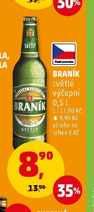 Braník světlé výčepní