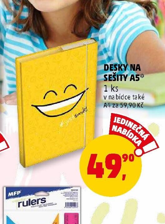 Desky na sešity A5