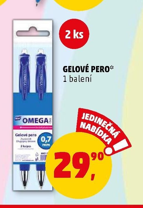 Gelové pero