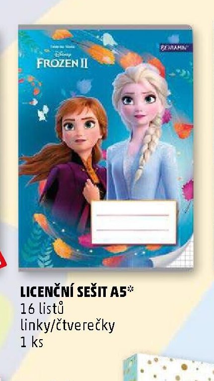Licenční sešit A5