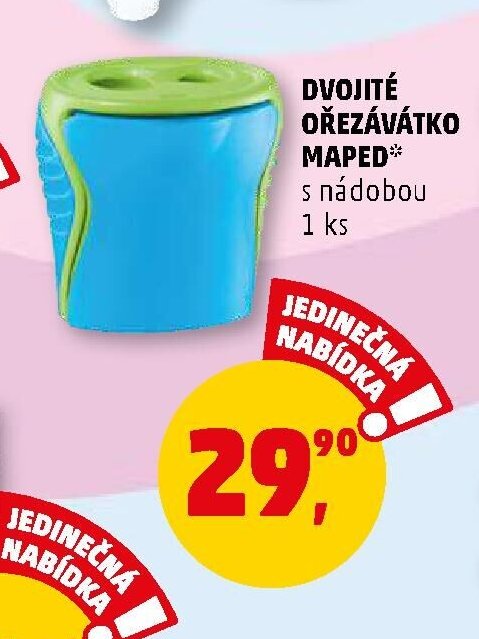 DVOJITÉ OŘEZÁVÁTKO MAPED