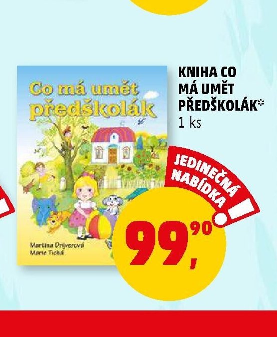 Kniha co má umět předškolák
