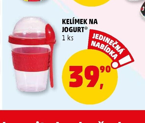 KELÍMEK NA JOGURT