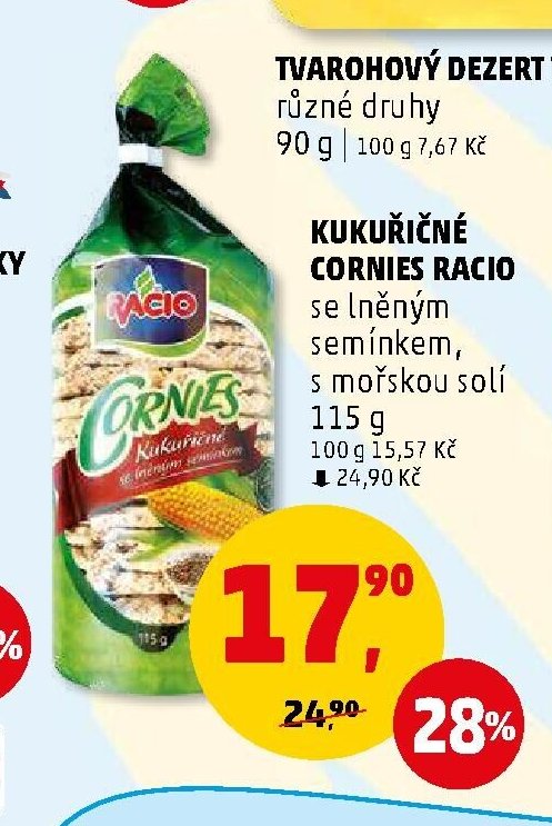 Kukuřičné Cornies Racio