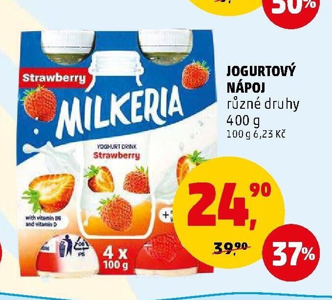 Jogurtový nápoj Milkeria