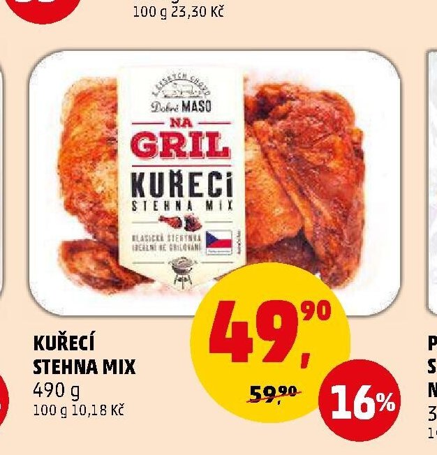 KUŘECÍ STEHNA MIX 490 g