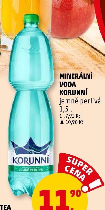 Minerální voda Korunní 1,5 l