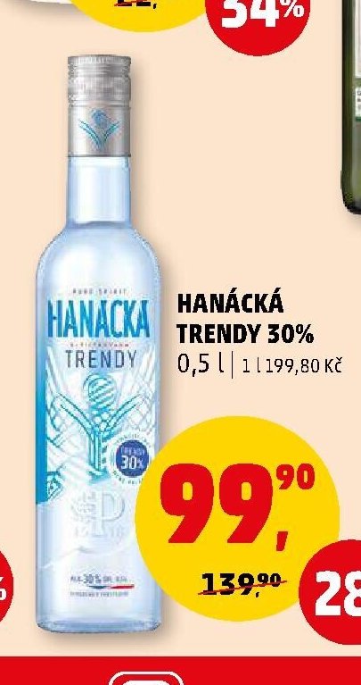 Hanácká Trendy 30% 0,5 l