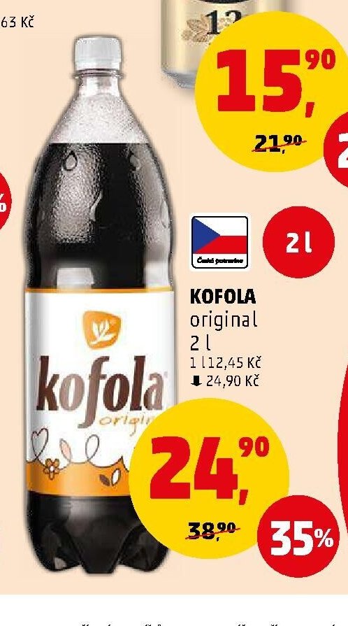 Kofola original 2 l