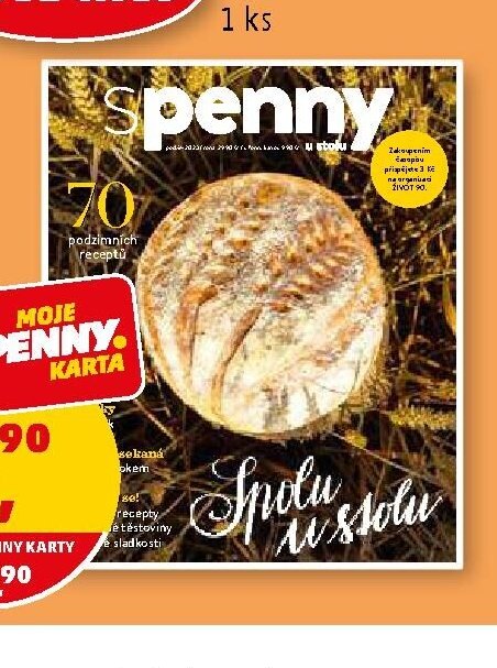 Časopis S Penny u stolu 1 ks