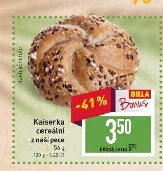 Kaiserka cereální z naší pece