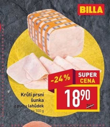 Krůtí prsní šunka