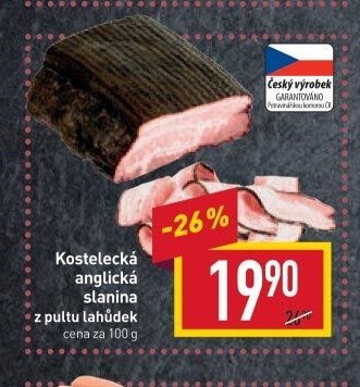 Kostelecká anglická slanina