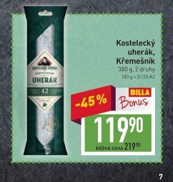 Kostelecký uherák, Křemešník