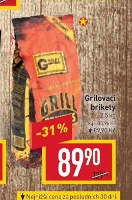 Grilovací brikety