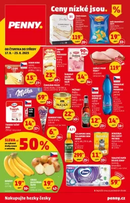 akční leták Penny Market 17.8.2023-23.8.2023