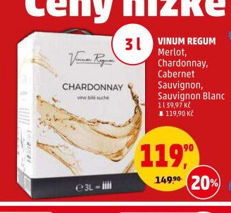 VINUM REGUM Merlot, Chardonnay, Cabernet Sauvignon, Sauvignon Blanc