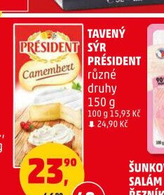 TAVENÝ SÝR PRÉSIDENT