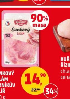 ŠUNKOVÝ SALÁM ŘEZNÍKŮV TALÍŘ