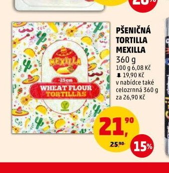 Pšeničná tortilla Mexilla