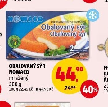 OBALOVANÝ SÝR NOWACO