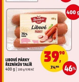 LIBOVÉ PÁRKY ŘEZNÍKŮV TALÍŘ
