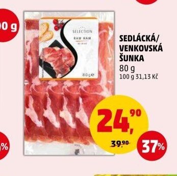 SEDLÁCKÁ/VENKOVSKÁ ŠUNKA