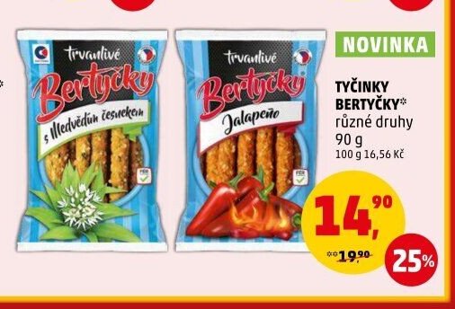 Tyčinky Bertyčky