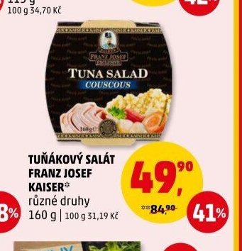 TUŇÁKOVÝ SALÁT FRANZ JOSEF KAISER