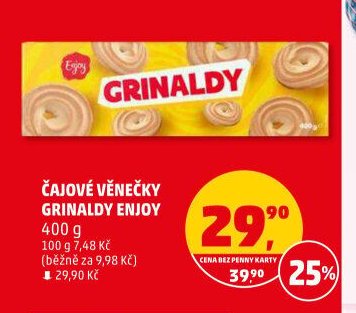 Čajové věnečky Grinaldy Enjoy