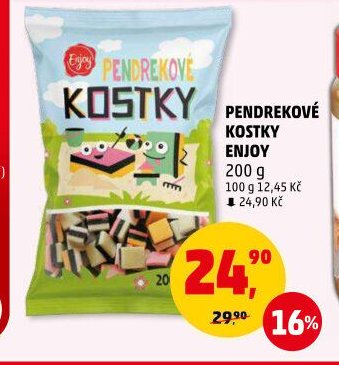 Pendrekové kostky Enjoy