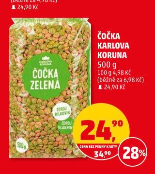 Čočka Karlova Koruna