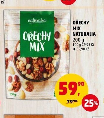 Ořechy mix Naturalia