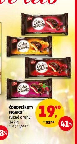 Čokopiškoty Figaro