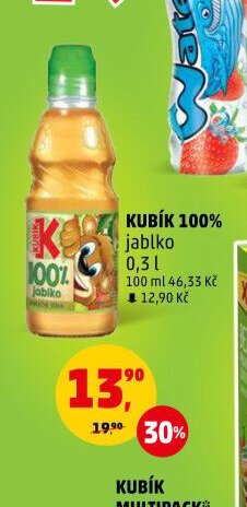 Kubík 100% jablko