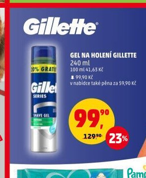 Gel na holení Gillette