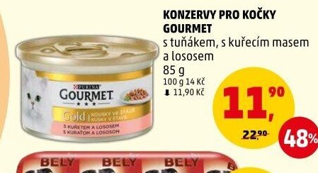 KONZERVY PRO KOČKY GOURMET